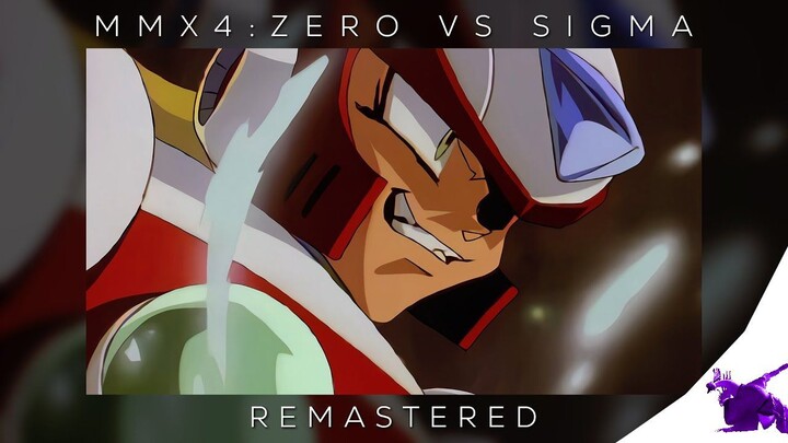 Mega Man X4 Remastered - Repliod Sigma Vs Maverick Zero Red Past Of Zero Lord Chavoya