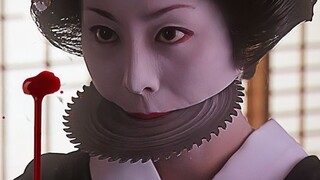 女人嘴巴竟然长个电锯，但凡被亲上一口，牙都给你锯没了