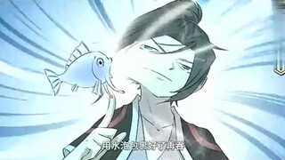 Ikan lele kecil bilang mau ciuman, siapa sangka langsung menelanku ke dalam perutnya.....