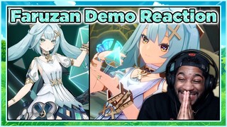 Returning Player Reacts to FARUZAN CHARACTER DEMO!!! (Genshin Impact)