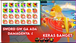 LAMA GA MAIN JADI KETINGGALAN DAMAGE :( - Weapon Fighting Simulator Roblox Indonesia