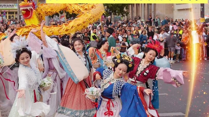 [Sincerely] 750,000 people in Berlin witnessed the glory of Hanfu | We won the most beautiful costum