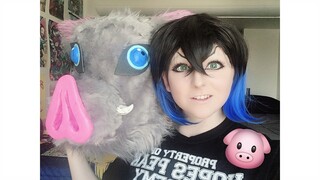 Inosuke Cosplay Makeup Tutorial - Demon Slayer