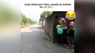 Troll người đi đường và cái kết#haihuoc#hài#clip#tt