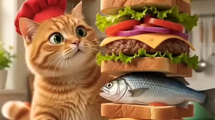 ChefOrange cat #cat #chinese #cartoon