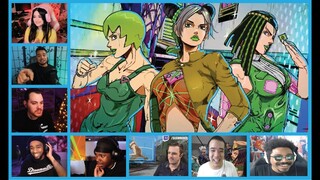 JJBA Stone Ocean Opening Reaction Mashup | Jojo's Bizarre Adventure Part 6