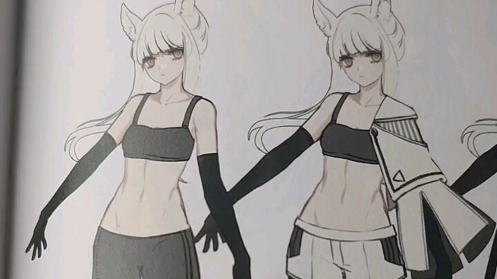 “Arknights Official Art Book”: Turns Out Platinum’s Outfits Are So Cool and Comfortable!