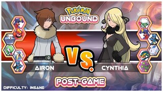 A Battle with the Legendary Cynthia! (DIFFICULTY: INSANE) - Pokemon Unbound (COMPLETE-2021)