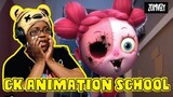 CK Animation School "Zomvely" Horror Animation AyChristene Reacts