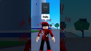 CRIMSON WON A DEATH NOTE IN BLOX FRUITS! 🐺#shorts