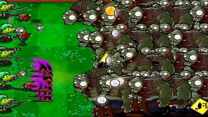 Plants vs. Zombies (tapi One Piece) Jika tanaman memakan buah iblis, zombie akan menderita~~~