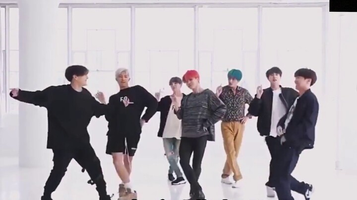 [BTS] The correct way to open the BTS version of the reform spring breeze blowing all over the pract