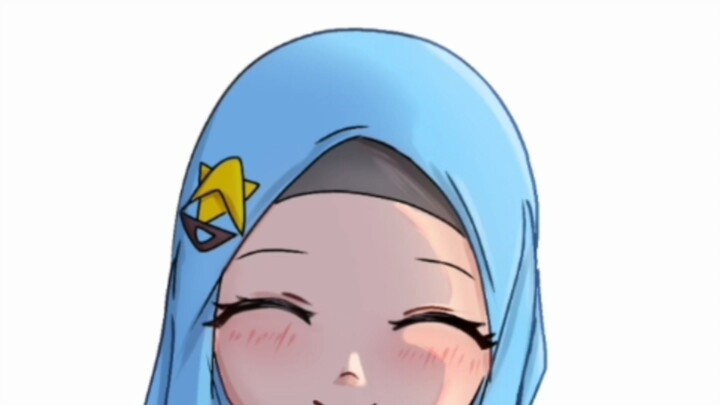 Cewe hijab, imut, kawai, dan tentunya MY BINI