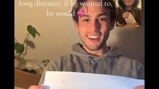 因为分隔两地，男生只能用视频电话告白...这样的笨蛋帅哥都是谁在谈啊！