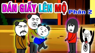 Gấu Đẹp Trai : DÁN GIẤY LÊN MỘ - PHẦN 2 | Phim Ngắn Gấu Đẹp Trai Hài Hước Kinh Dị