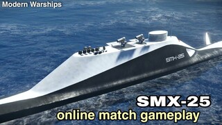 Modern Warships: SMX-25 Submarine in action. online match