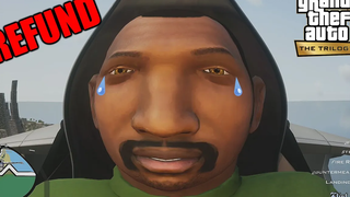 GTA Trilogy Glitches and Bugs Compilation 1 GTA ช่วงเวลาตลก