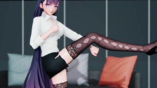 Post-Honkai Impact book adult OL uniform white-collar budi, sitting in the office for a long time to get up to exercise