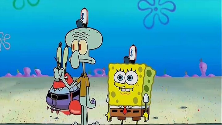 Squidward beralih ke Raja Laut dan menjadi bintang besar