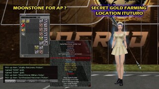 Moonstone Farming at Secret Gold Farming Spot sa Ran Online