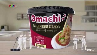 Gốc và tua ngược: Quảng cáo Mì khoai tây Omachi Business Class - Diễn viên Phương Anh Đào.