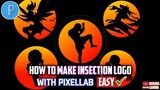 How to make iNSECTiON logo (Easy) - PixelLab