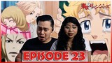 HE HAS A SISTER? THIS EPISODE IS HILARIOUS! "End of War" Tokyo Revengers Episode 23 Reaction