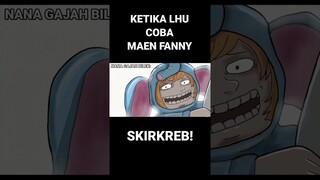 Ketika Lhu coba maen Fanny|Mobile Legends