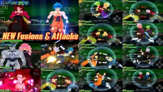 [BEST] NEW Fusions & Attacks in Super Dragon Ball Heroes DBZ TTT MOD ISO With Permanent Menu!