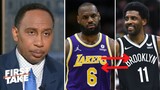 First Take| Stephen A.: Lakers should trade Lebron & get Kyrie so they can win NBA title next season