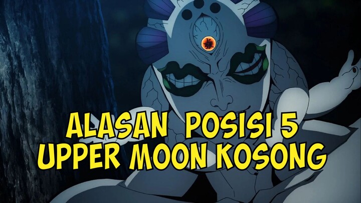 alasan posisi ke 5 uppper moon kosong