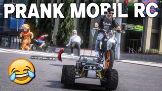 PRANK MOBIL RC KE WARGA SAMPE MARAH BESAR WKWK - GTA 5 ROLEPLAY