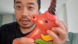 ASMR Giant Unicorn Gummy 🦄 (Licking, Chewing, Eating & Mouth Sounds)