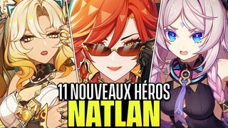 LA SURPRISE DE MIHOYO ! Annonce 11 PERSONNAGES et DOUBLEURS (Archon Pyro MAVUIKA) - Genshin Impact