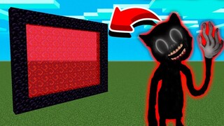 How To Make A Portal To The Cartoon Cat 3AM Dimension in Minecraft!