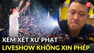 Ca sĩ Tuấn Hưng bị xem xét xử phạt vì liveshow trên ban công không phép