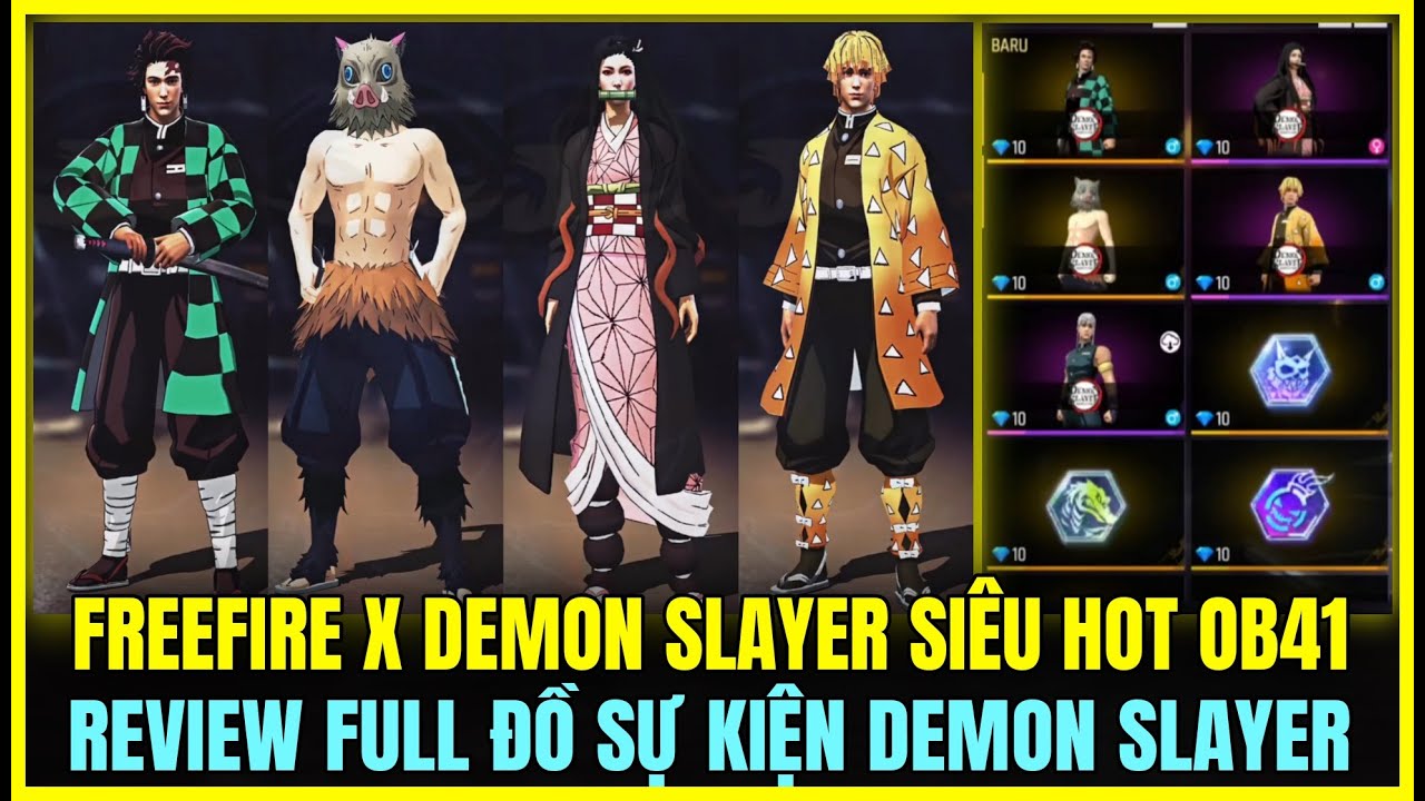 FREE FIRE x DEMON SLAYER? 