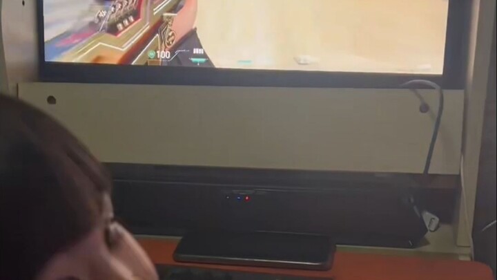 Recording my sister's tile-beating moments