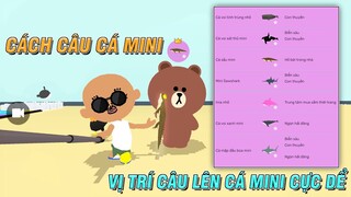 PLAY TOGETHER | CÁCH CÂU CÁ MINI, VỊ TRÍ SĂN CÁ MINI CỰC DỂ