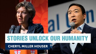 How to tap into our humanity through storytelling | Andrew Yang + Cheryl Miller Houser | Yang Speaks