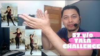 57 Years Old Woman TALA DANCE CHALLENGE (Sarah Geronimo) | Richard Benito | Pambansang Reactor