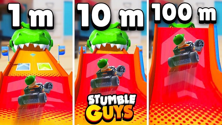 STUMBLE GUYS pero CADA VEZ SALTO MÁS ALTO😍 *reto extremo*