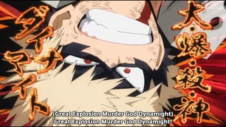 Bakugo Cringe Hero Name is Dynamight - Bakugo Saves Everyone