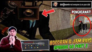 BOCORAN TERBARU & JAM RILIS EPISODE 68 PART 2 SKIBIDI TOILET! TERUNGKAP SOSOK CAMERAMAN PENGHIANAT!