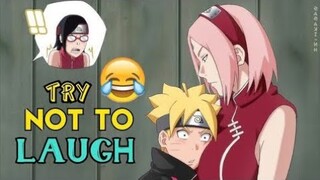 Boruto Funny Moments Compilation Part [1]_ Boruto And Naruto Funny Moments_Himawari and Sarada Funny