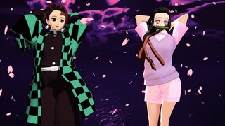 Kimetsu no Yaiba Hip Sway (Demon Slayer) | MMD | Nezuko New Model