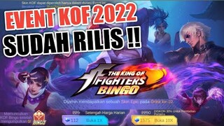 LOGIN SEKARANG ! EVENT KOF 2022 SUDAH RILIS !! EVENT KESUKAAN PLAYER GRATISAN