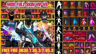 HƯỚNG DẪN MOD SKIN FREE FIRE OB30 V8 VIP  - MOD SKIN QUẦN ÁO ,  MOD SKIN SÚNG , PET , BOM KEO🇻🇳