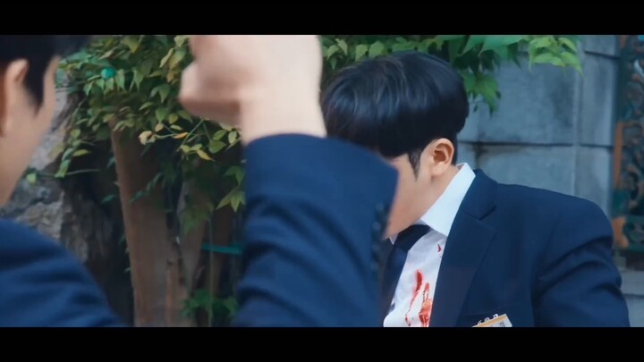 A weak student that everyone used to bully suddenly becomes the leader of a secr