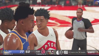 NBA2K22 FULL GAME HIGHLIGHTS WARRIORS VS RAPTORS  I December 18, 2021 I Regular Season I NBA2k22